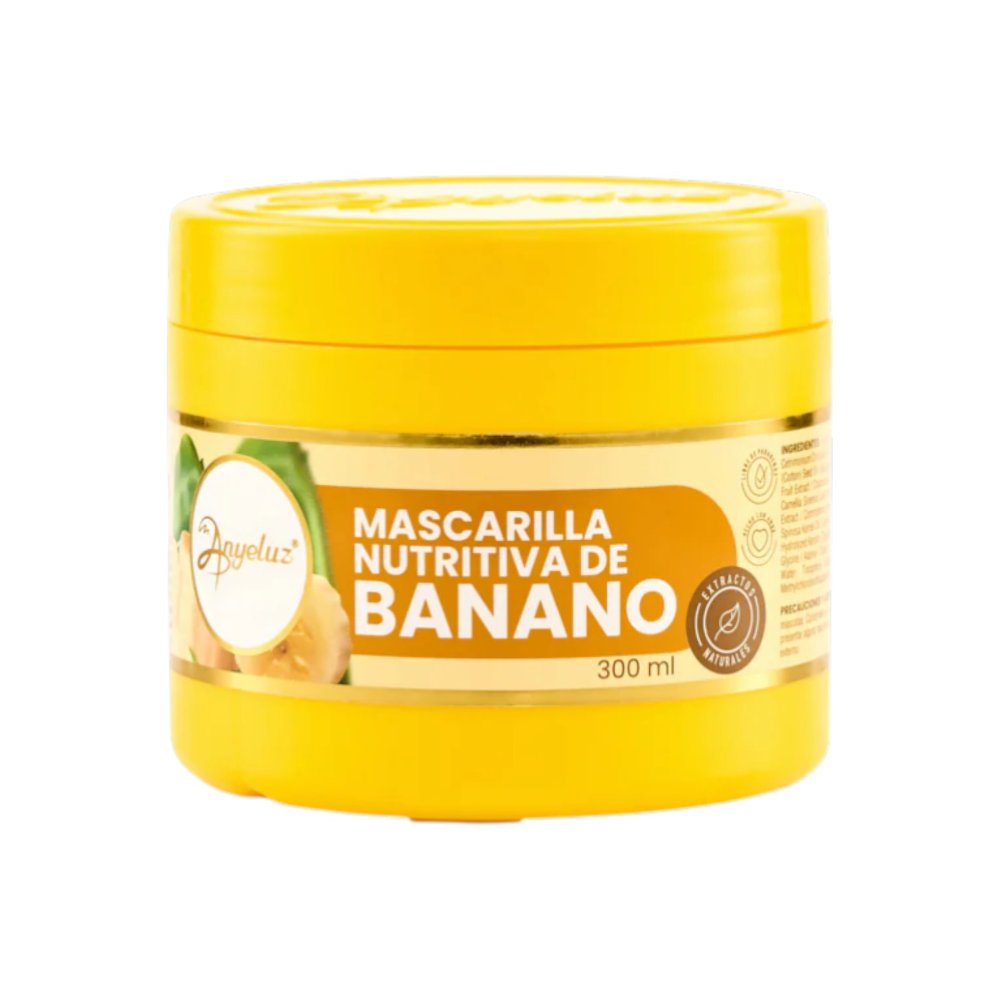 Mascarilla con Banano