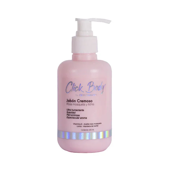 Jabon Cremoso Corporal de Rosas