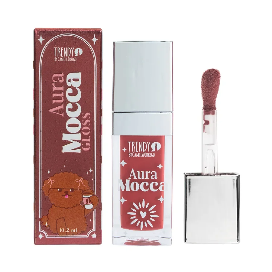 Labial Brillo Aura Mocca 06