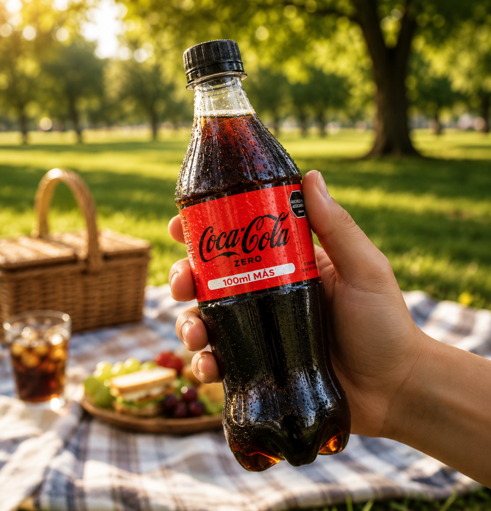 Coca-Cola Zero Botella 600ml