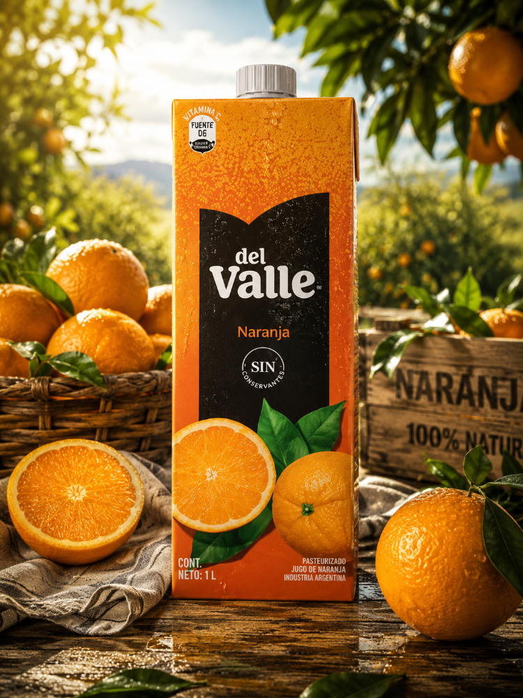 Cepita Naranja Tetra 1L