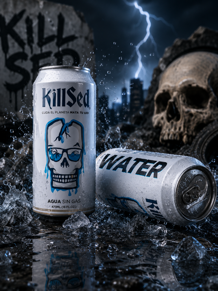 Agua Killsed lata 473ml