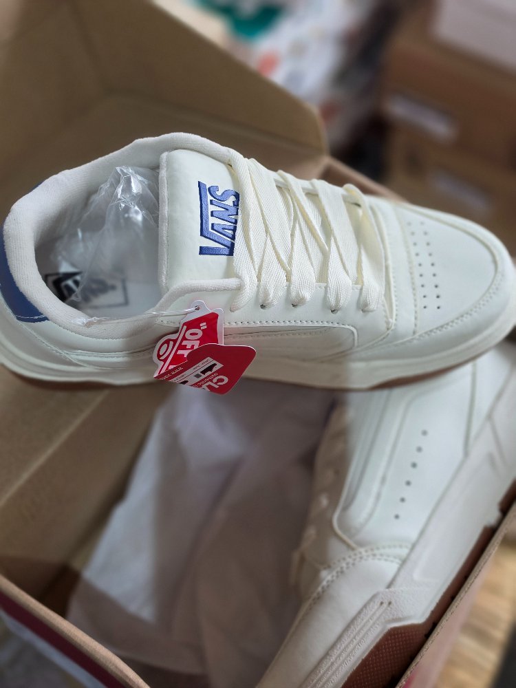 VANS HYLANE BEIGE AZUL