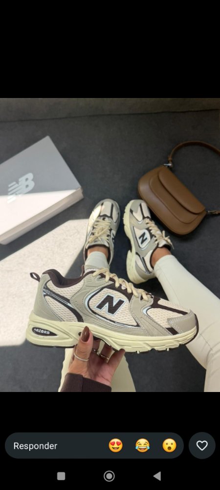 NEW BALANCE ABZORB MARRON CLARO