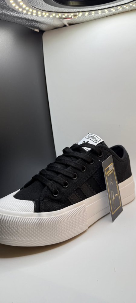 ADIDAS NIZA NEGRO LONA