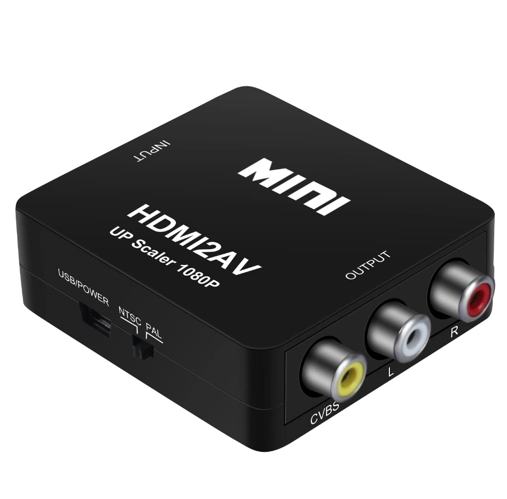 A.C. CONVERTIDOR HDMI2AV FULL HD 1080P VGA