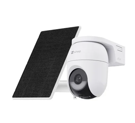 A.T SMART HOME CAMERA EZVIZ  AND SOLAR PANEL KIT CB8 LITE