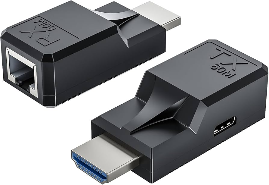 A.C. EXTENSOR HDMI Rj45 HASTA 60M 1080P