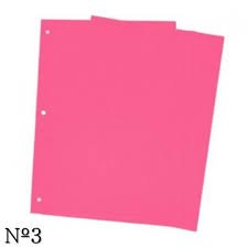 Separador de materia canson Qualitet N°3 Rosa