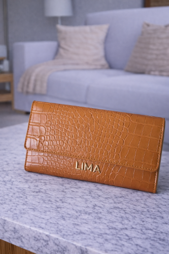 Billetera Lima broche suela