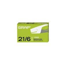 Broches Grap 21/6 x1000