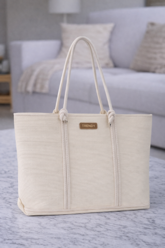 Bolso playero Trendy natural