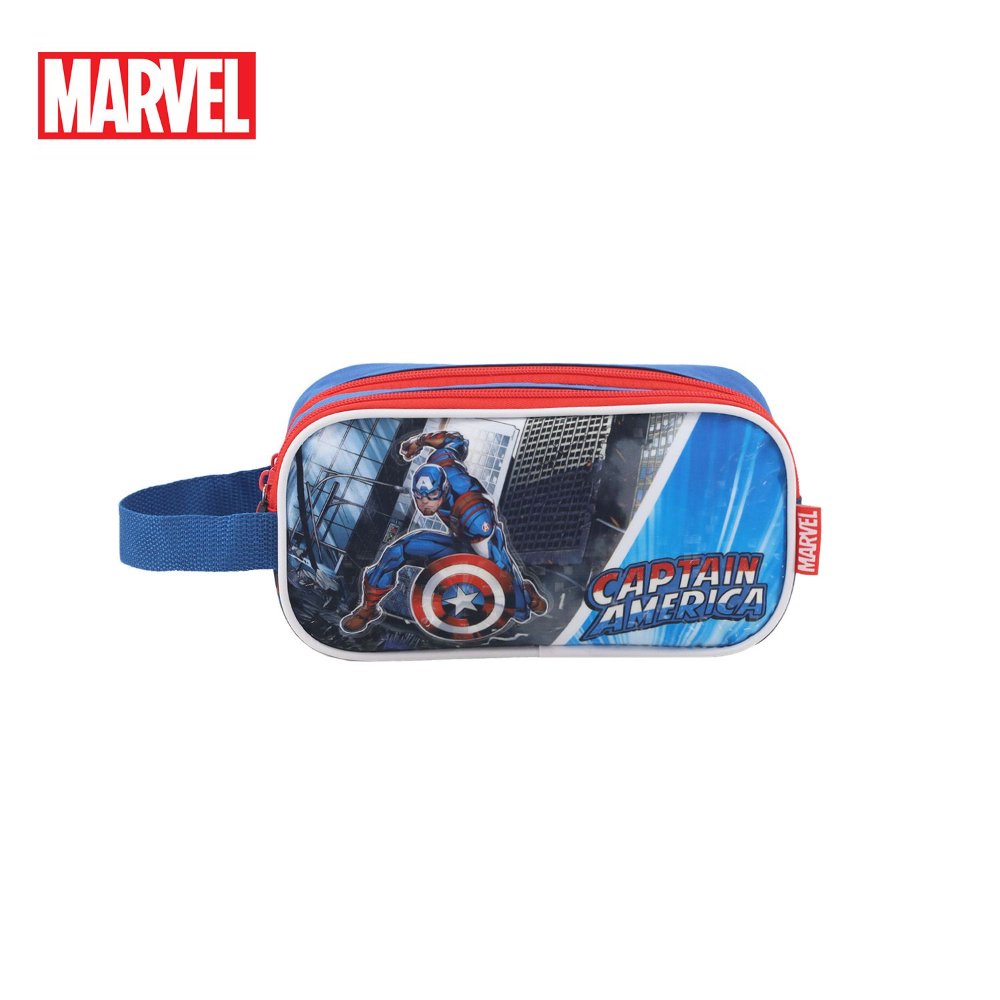 Cartuchera 2 cierre Capitan america
