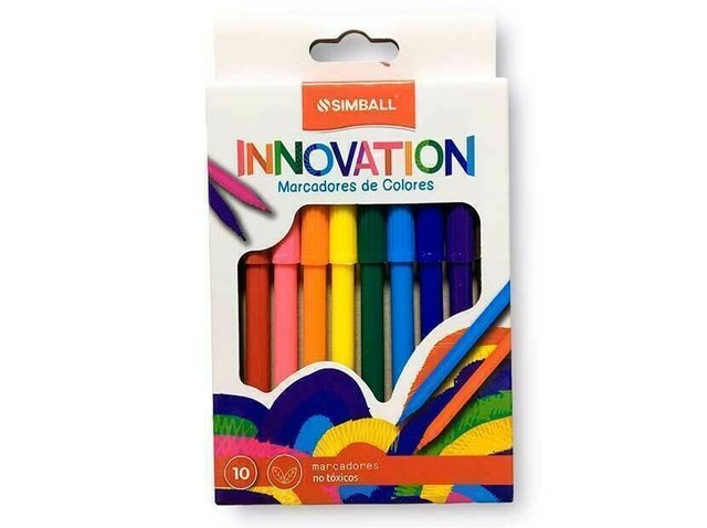 Marcadores de colores Simba Innovatiom x 10unid