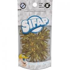 Broche dorado Sifap N°8 x100unid