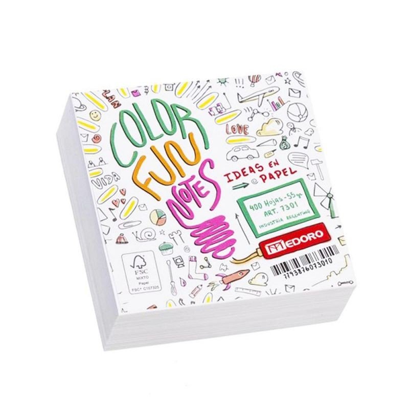 Taco papel blanco 9x9 - 400 hojas