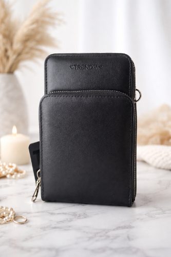 Portacelular simple Trendy  negro