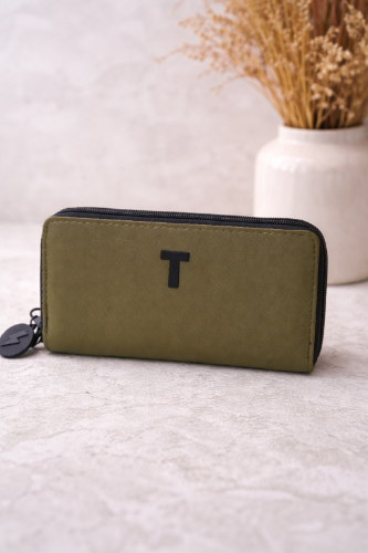 Billetera doble Trendy verde