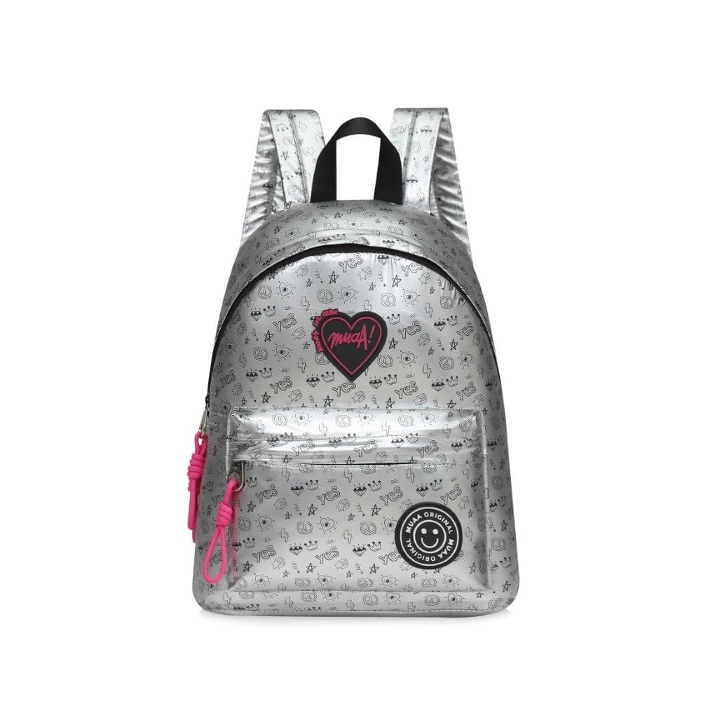 Mochila MuaA 14¨gris plata