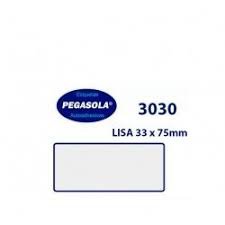 Etiquetas Pegasola 33x75