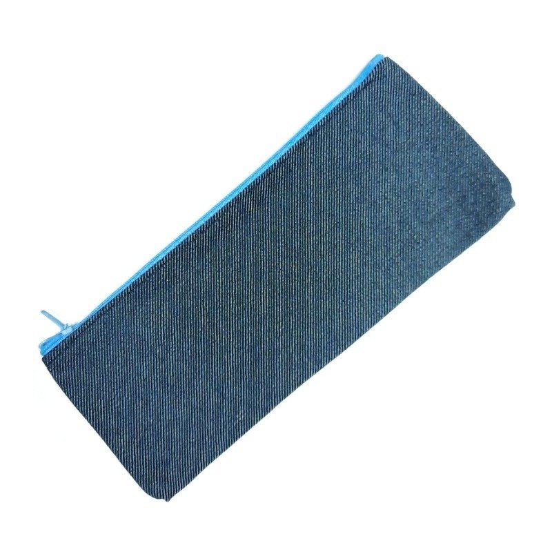 Cartuchera jean tubo