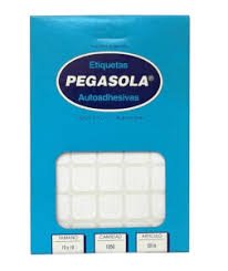 Etiquetas Pegasola 19x19