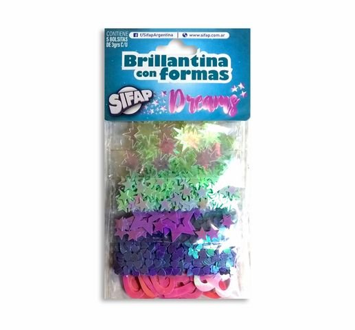 Brillantina formas DREAMS