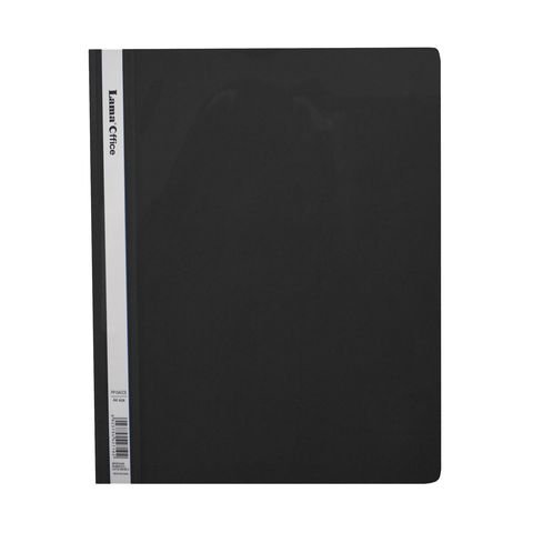 Carpeta A4 Tapa transparente Negra