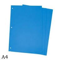 Separador de materia Qualitet N°3 de canson Celeste