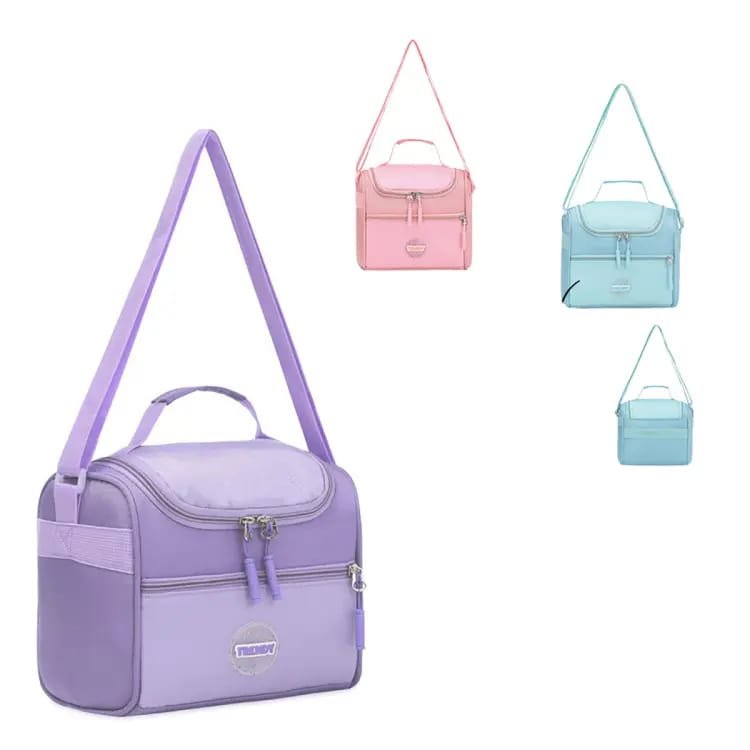 Lunchera termica TRENDY lisa colores surt