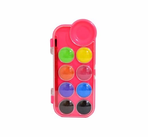 Acuarela Katana x8 colores con recip.