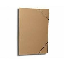 Carpeta 3 solapa carton con elastico A4