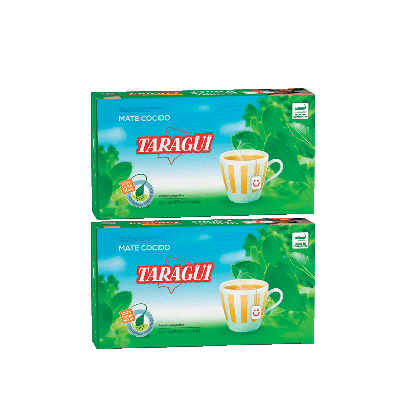 YERBA MATE TARAGUI DIAMANTE 100 SAQUITOS