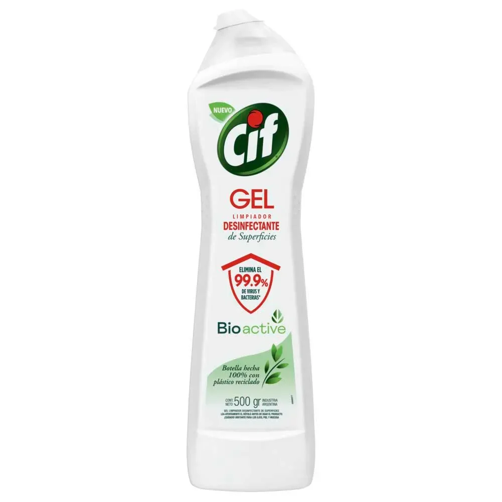 LIMPIADOR GEL CIF DESINFECTANTE ORIGINAL 750ML