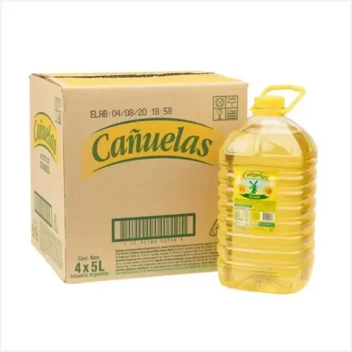 CAJA ACEITE CAÑUELAS GIRASOL 5LT