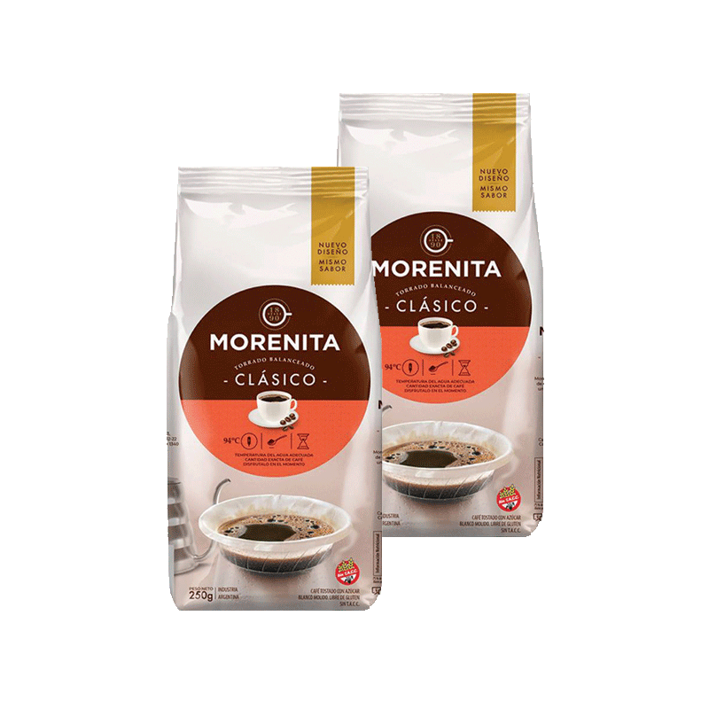 CAFE LA MORENITA MOLIDO INTENSO 250GR