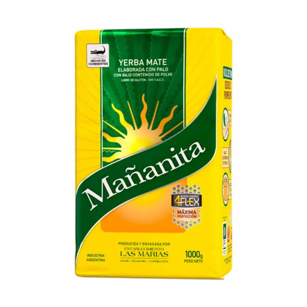 YERBA MAÑANITA 4FLEX 1KG