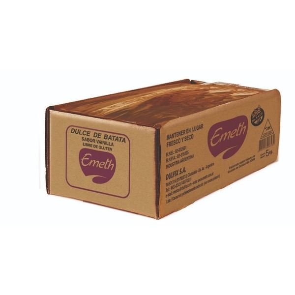 DULCE DE BATATA EMETH CAJON 5KG
