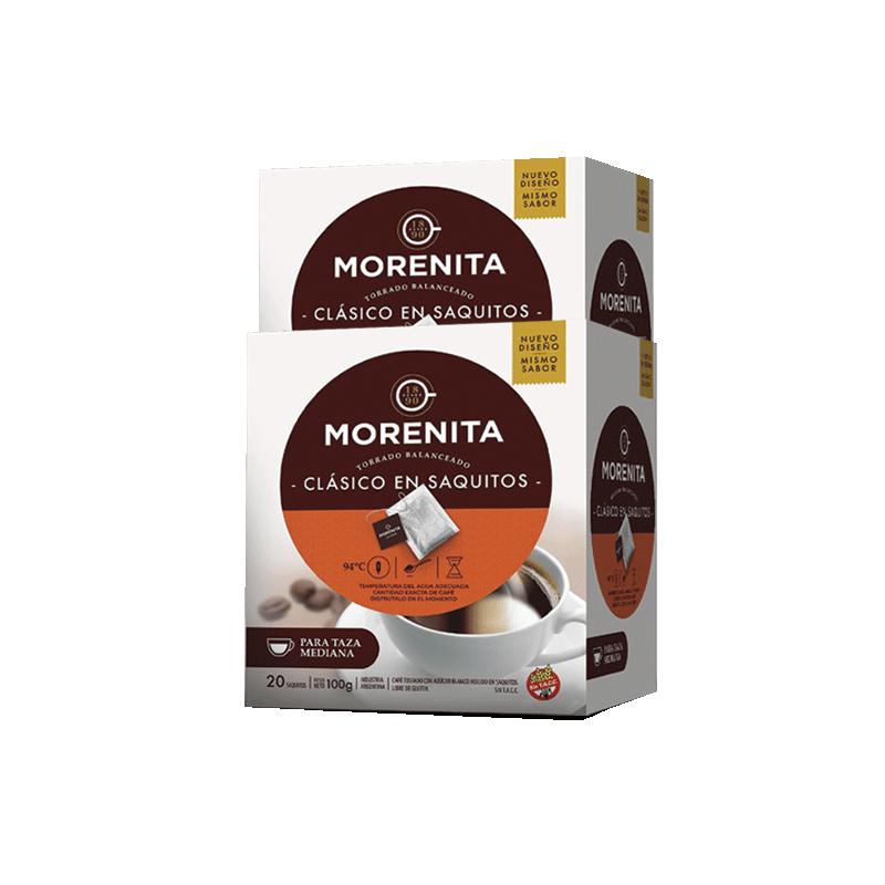 CAFE LA MORENITA INTENSO 20 SAQUITOS 5GR