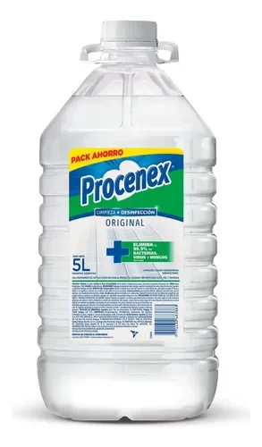 LIMPIADOR LIQUIDO PROCENEX BLANCO ORIGINAL 5LT