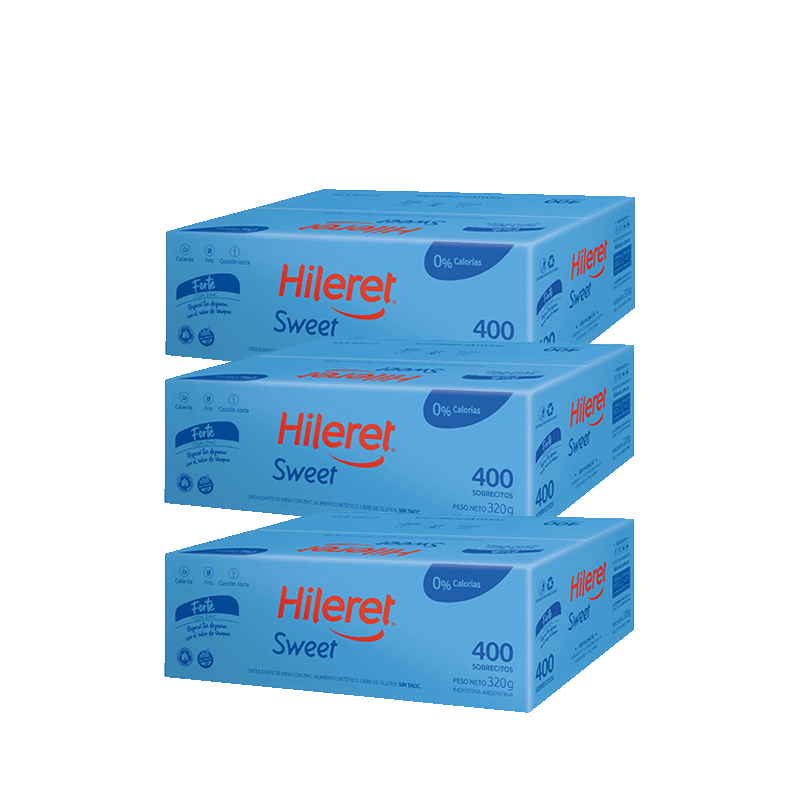 EDULCORANTE HILERET SWEET 400 SOBRES