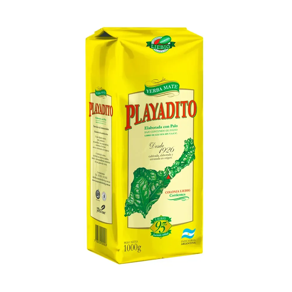 YERBA PLAYADITO SUAVE 1KG