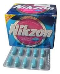 nikson blíster *10 tabletas
