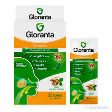 Gloranta jengibre menta caja *25 sobres