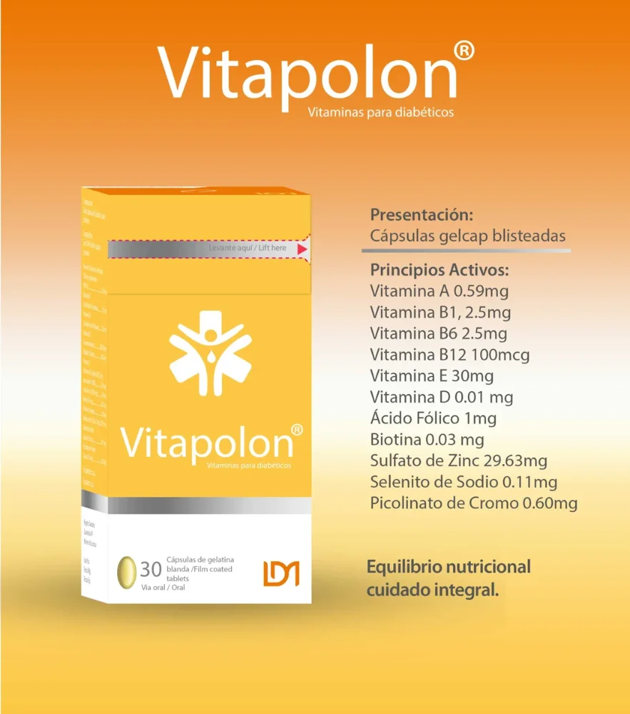vitapolon vitaminas para diabeticos