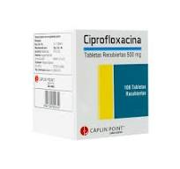 CIPROFLOXACINA CAPLIN 500MG TABLETA, CAJA X 100UNI