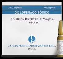 DICLOFENACO AMPOLLA CAPLIN