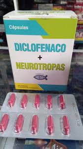 DICLOFENACO + NEUROTROPAS SHEKINA BLISTER *10 UNIDADES