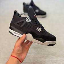 JORDAN 4 RETRO SE BLACK CANVAS
