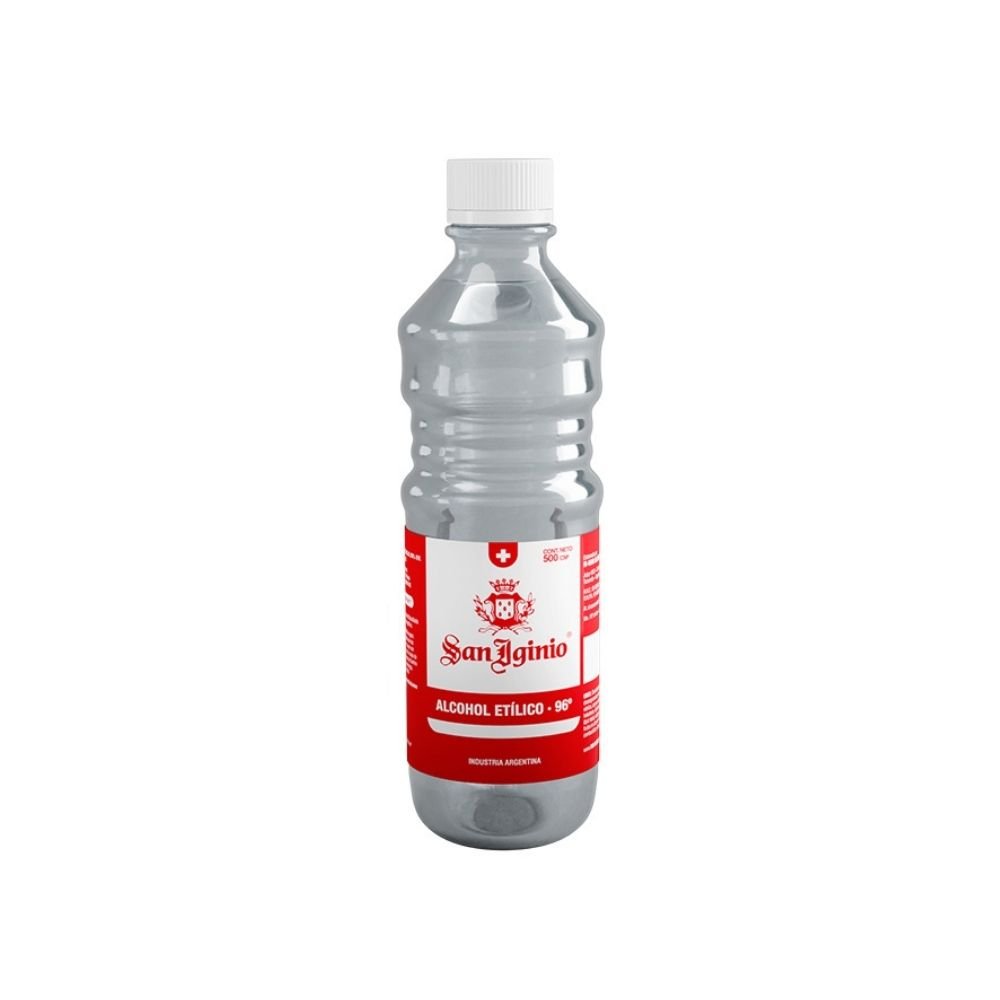 ALCOHOL ETILICO al 96%  X 500 CC